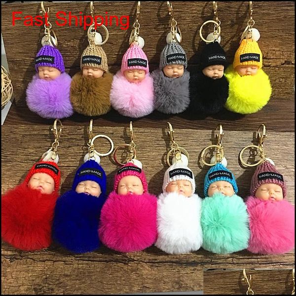 cute sleeping baby doll keychain pompom rabbit fur ball carabiner key chain keyring women kids key holder bag pendant key ring rra2253 lpxca
cute sleeping baby doll keychain pompom rabbit fur ball carabiner key chain keyring women kids key holder bag pendant key ring rra2253 lpxca