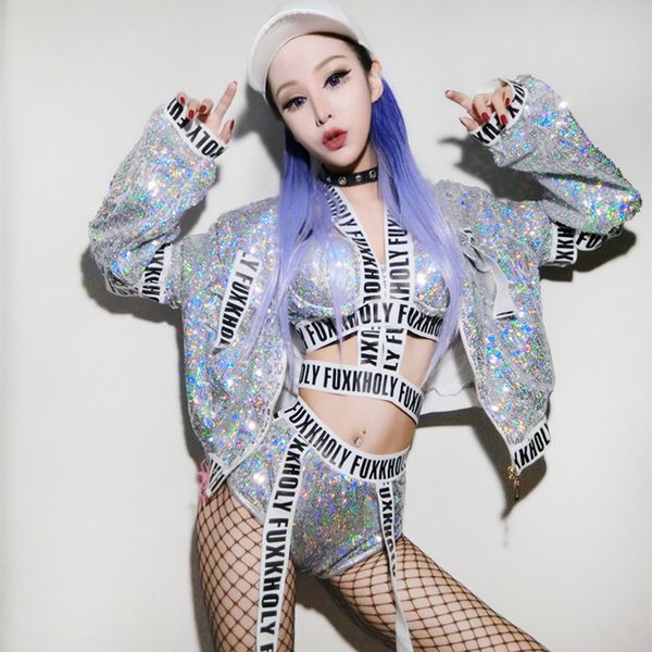 new jazz dance costumes women silver sequined hip hop nightclub bar dj female singer costume girls stage outfit dn1272, Black;red
new jazz dance costumes women silver sequined hip hop nightclub bar dj female singer costume girls stage outfit dn1272, Black;red