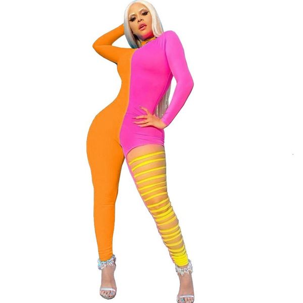 fashion shredded colors overalls of the bodysuit women's turtleneck full sleeve overalls, lean autumn, sexy, party overalls. nrix, Gray
fashion shredded colors overalls of the bodysuit women's turtleneck full sleeve overalls, lean autumn, sexy, party overalls. nrix, Gray