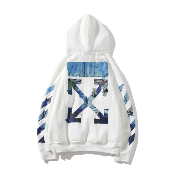 2021 new off leisure plush men's and women's sweater letter cotton long sleeve youth popular straight tube hooded collar, Black
2021 new off leisure plush men's and women's sweater letter cotton long sleeve youth popular straight tube hooded collar, Black