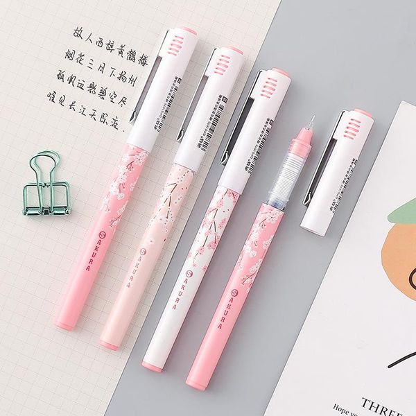 3 pcs/lot sweet girly sakura direct liquid ins roller ball pen gel ink pens all needle stationery pens school office writing
3 pcs/lot sweet girly sakura direct liquid ins roller ball pen gel ink pens all needle stationery pens school office writing