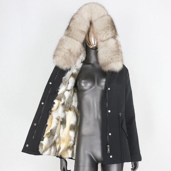 women's fur & faux 2021 waterproof parka real coat natural raccoon collar winter jacket women outerwear removable warm, Black
women's fur & faux 2021 waterproof parka real coat natural raccoon collar winter jacket women outerwear removable warm, Black