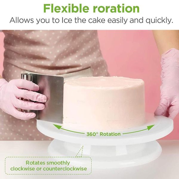 baking & pastry tools cake turntable stand decoration accessories diy mold rotating stable anti-skid round table kitchen decorating
baking & pastry tools cake turntable stand decoration accessories diy mold rotating stable anti-skid round table kitchen decorating