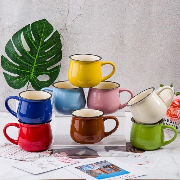 mugs nordic color glaze pot-bellied ceramic cup mug house decoration drinking coffee milk restaurant crafts ornaments
mugs nordic color glaze pot-bellied ceramic cup mug house decoration drinking coffee milk restaurant crafts ornaments