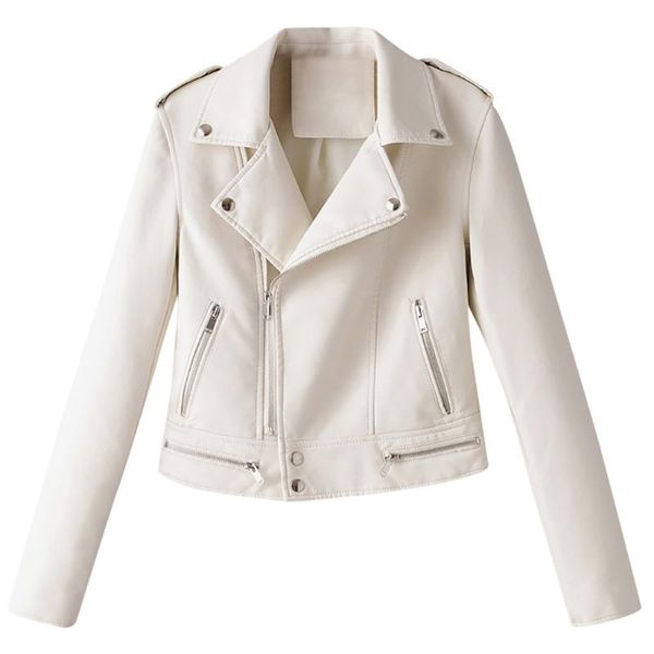 new autumn women pu leather jacket woman solid zipper short coat female black slim punk bomber moto faux leather outwear #f
new autumn women pu leather jacket woman solid zipper short coat female black slim punk bomber moto faux leather outwear #f