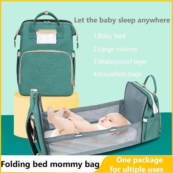 diaper bags portable folding crib mommy bag multifunctional large capacity mother and baby shoulder 
diaper bags portable folding crib mommy bag multifunctional large capacity mother and baby shoulder