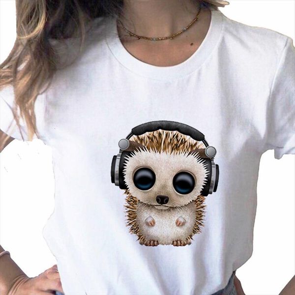 Cute Funny Hedgehog Cartoon Men T Shirts Print And Women Aesthetic Harajuku Female Tee Clothes Summer Graphic Top, White;black
Cute Funny Hedgehog Cartoon Men T Shirts Print And Women Aesthetic Harajuku Female Tee Clothes Summer Graphic Top, White;black