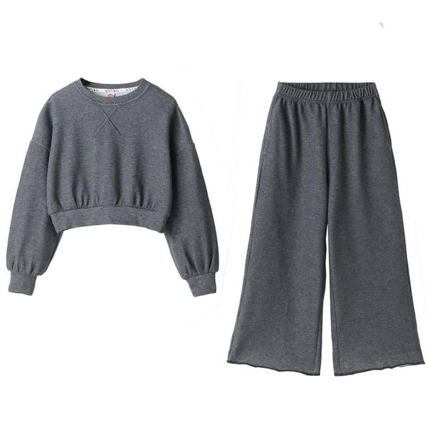 clothing sets teen girls set autumn clothes loose casual big spring hoodie + wide-leg pants children 2pcs fall outfits, White
clothing sets teen girls set autumn clothes loose casual big spring hoodie + wide-leg pants children 2pcs fall outfits, White