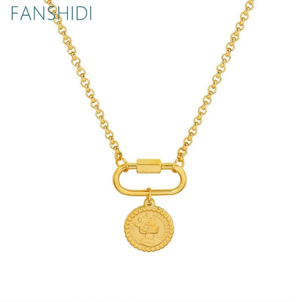 pendant necklaces fanshidi vintage portrait medallion necklace for women coin choker long sweater chain carabiner heavy duty, Silver
pendant necklaces fanshidi vintage portrait medallion necklace for women coin choker long sweater chain carabiner heavy duty, Silver