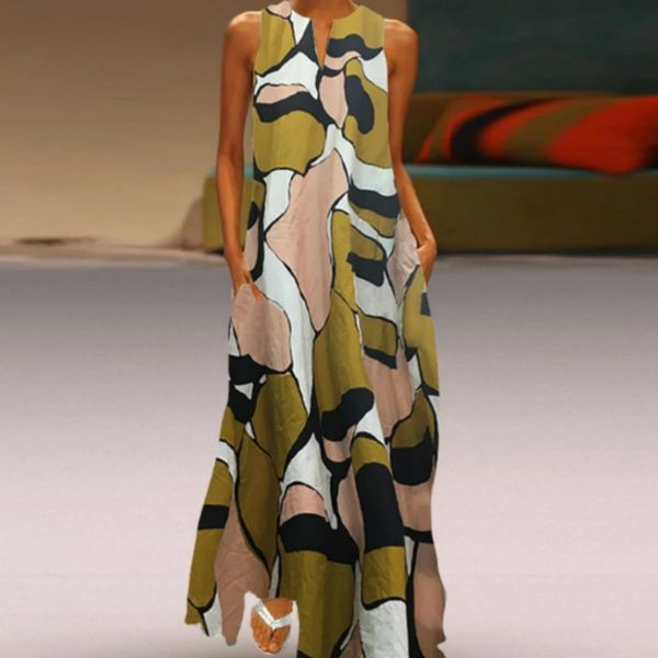 women sleeveless summer boho floral print loose maxi shirt beach casual dress fashion v-neck milk silk robe longue femme, Black;red
women sleeveless summer boho floral print loose maxi shirt beach casual dress fashion v-neck milk silk robe longue femme, Black;red