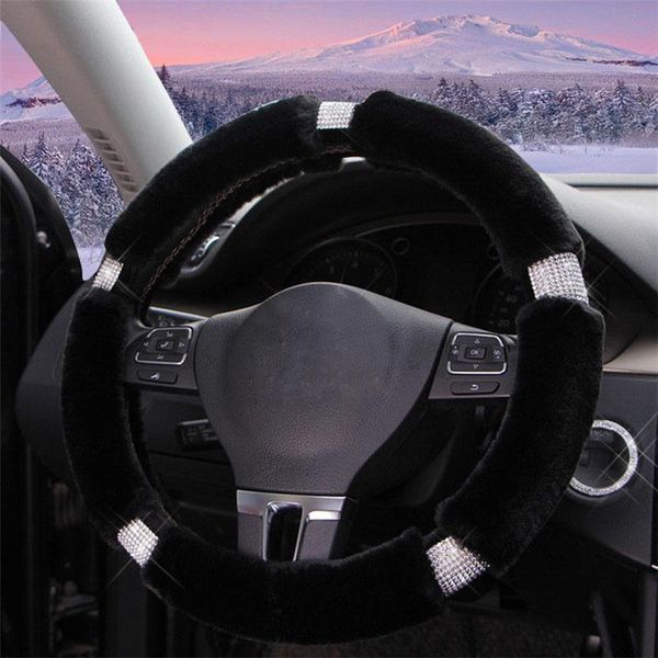 winter plush warm steering wheel cover ladycrystal bling auto seat steering wheel case diamond for girls women styling
winter plush warm steering wheel cover ladycrystal bling auto seat steering wheel case diamond for girls women styling
