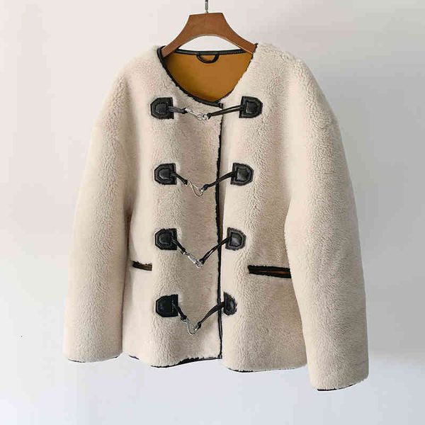 women's jackets women o-neck faux fur coat ladies loose long sleeve metal buttons outwear female jacket x5ud, Black;brown
women's jackets women o-neck faux fur coat ladies loose long sleeve metal buttons outwear female jacket x5ud, Black;brown
