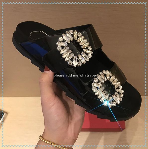 qualtiy designer comfortable brand women's summer casual slippers wide soled sandals with box size35-40, Black
qualtiy designer comfortable brand women's summer casual slippers wide soled sandals with box size35-40, Black