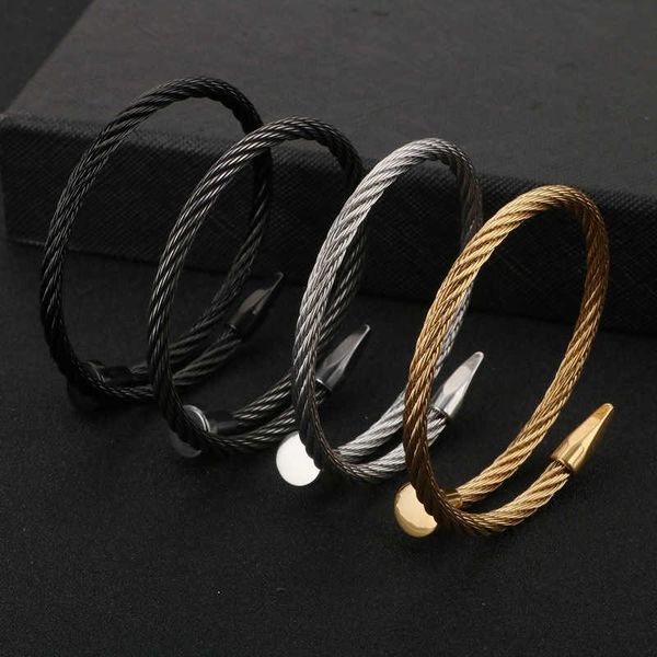 titanium and steel bracelets for men women, fashion lovers, pink gold plating, jewelry, nails, wholesale, Golden;silver
titanium and steel bracelets for men women, fashion lovers, pink gold plating, jewelry, nails, wholesale, Golden;silver