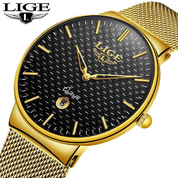 wristwatches 2021 lige men's watch yellow quartz sports casual stainless steel waterproof dress clock, Slivery;brown
wristwatches 2021 lige men's watch yellow quartz sports casual stainless steel waterproof dress clock, Slivery;brown