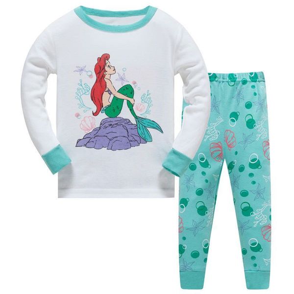 pure cotton toddler pajamas mermaid kid clothes cotton pyjama for girls sleepwear nightwear for home night suit for kids heart 210225, Blue;red
pure cotton toddler pajamas mermaid kid clothes cotton pyjama for girls sleepwear nightwear for home night suit for kids heart 210225, Blue;red
