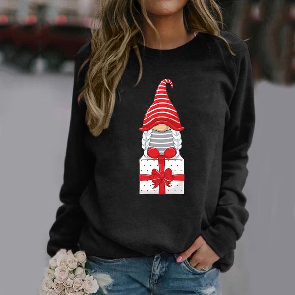 women's hoodies & sweatshirts sweatshirt women oversize vintage fashion merry christmas print long-sleeved hooded casual blouse pullove, Black
women's hoodies & sweatshirts sweatshirt women oversize vintage fashion merry christmas print long-sleeved hooded casual blouse pullove, Black