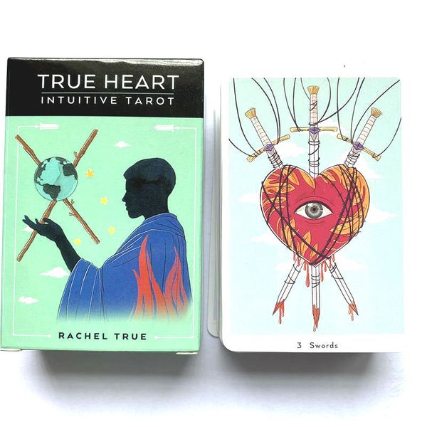 true heart intuitive cards board family oracle for fate divination card game tarot deck gift high quality
true heart intuitive cards board family oracle for fate divination card game tarot deck gift high quality