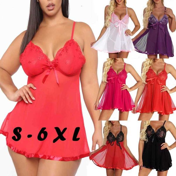 lingerie lace bow sleepwear pajamas nightwear plus size -6xl 2021 ropa mujer underwear set erotic, Red;black
lingerie lace bow sleepwear pajamas nightwear plus size -6xl 2021 ropa mujer underwear set erotic, Red;black