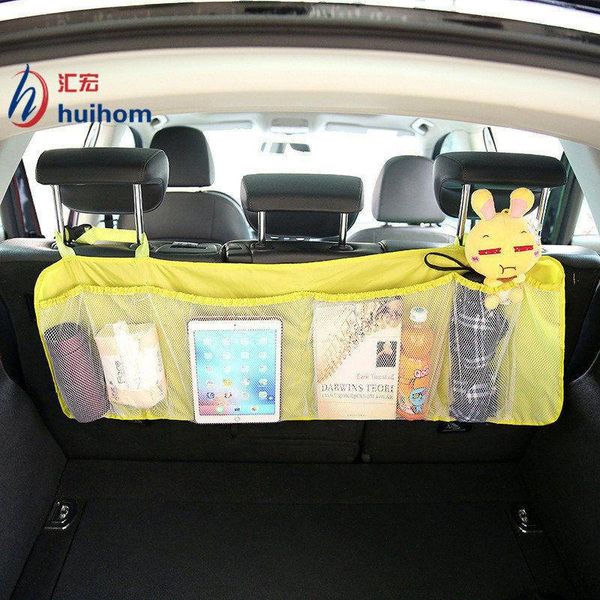 car organizer huihom universal trunk 6 big net pocket seat back storage bag automobile stowing tidying accessories 110*34cm
car organizer huihom universal trunk 6 big net pocket seat back storage bag automobile stowing tidying accessories 110*34cm
