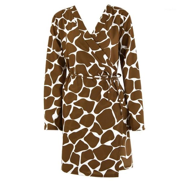 women long sleeve wrap v-neck cow print belted high waist slim mini dress casual dresses, Black;gray
women long sleeve wrap v-neck cow print belted high waist slim mini dress casual dresses, Black;gray