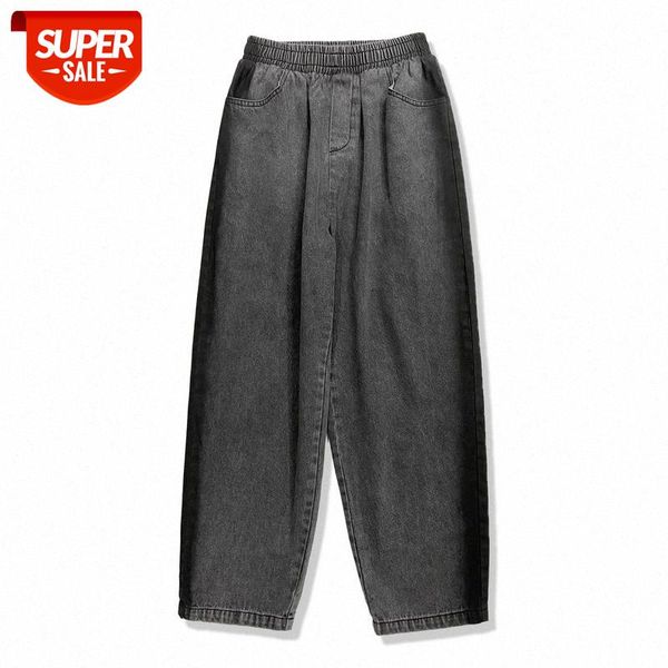 net red/s hip hop jeans simple flow men's street loose woven pants printing and washing #0f3z, Blue
net red/s hip hop jeans simple flow men's street loose woven pants printing and washing #0f3z, Blue