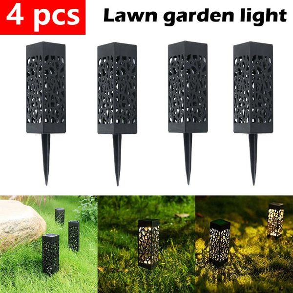 4 pcs solar lawn light retro hollow black led outdoor solar garden light waterproof lawn landscape lighting street lamp
4 pcs solar lawn light retro hollow black led outdoor solar garden light waterproof lawn landscape lighting street lamp