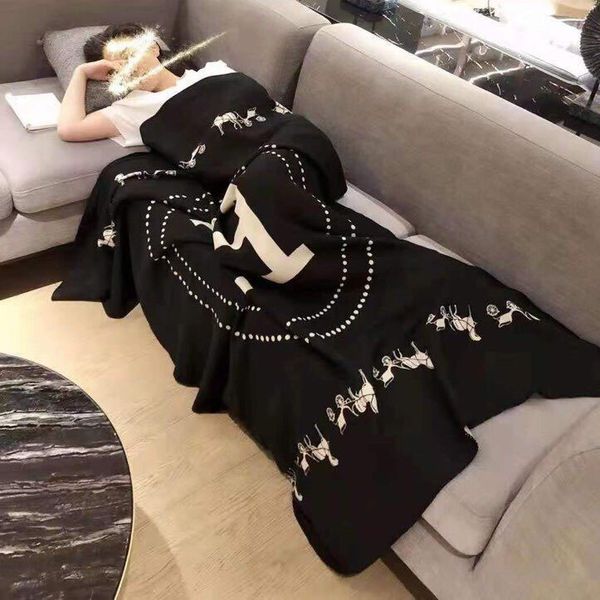 new large letter cashmere shawl super thick air conditioning cover sofa cushion thickened warm nap blanket, Blue;gray
new large letter cashmere shawl super thick air conditioning cover sofa cushion thickened warm nap blanket, Blue;gray
