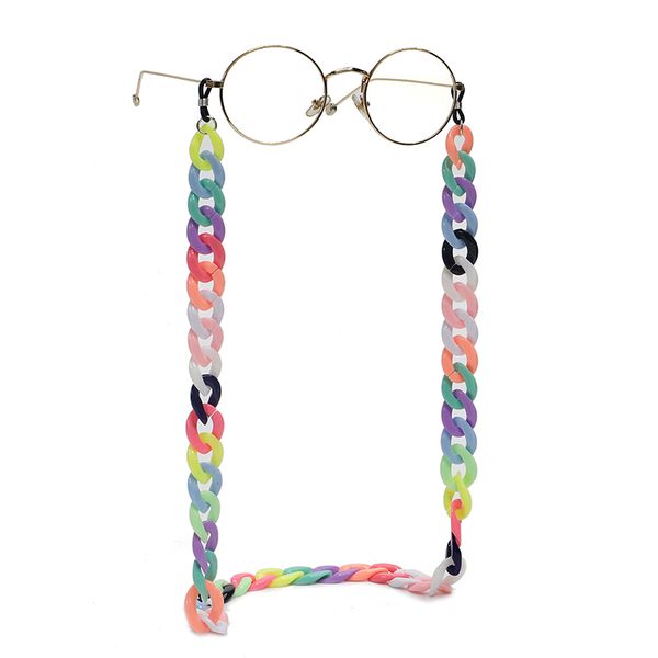 19 colors fashion acrylic glasses chain reading glasses cord hanging neck chains straps rope resin sunglasses strap accessories
19 colors fashion acrylic glasses chain reading glasses cord hanging neck chains straps rope resin sunglasses strap accessories