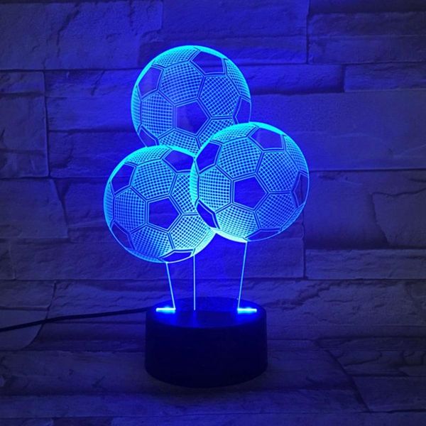 football light children's bedroom colorful touch light 3d led lighting 7 colors night decoration night
football light children's bedroom colorful touch light 3d led lighting 7 colors night decoration night