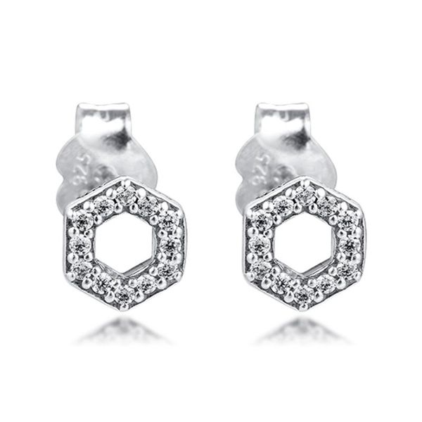 stud qandocci 925 sterling silver earrings sparkling honeycomb hexagon for women fashion jewelry berloques brincos, Golden;silver
stud qandocci 925 sterling silver earrings sparkling honeycomb hexagon for women fashion jewelry berloques brincos, Golden;silver