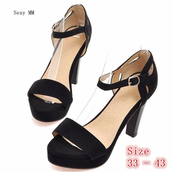 dress shoes summer ladies pumps women peep toe high heel platform gladiator sandals woman heels small plus size 33 - 43, Black
dress shoes summer ladies pumps women peep toe high heel platform gladiator sandals woman heels small plus size 33 - 43, Black