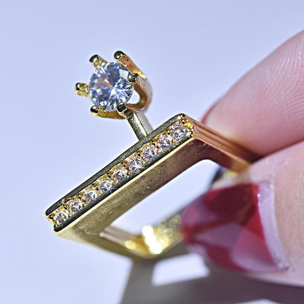 wedding rings female gold plated imitation white crystal zircon irregular ring engagement for women bride gifts jewelry, Slivery;golden
wedding rings female gold plated imitation white crystal zircon irregular ring engagement for women bride gifts jewelry, Slivery;golden