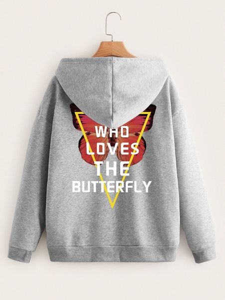 slogan & butterfly print drop shoulder zip up drawstring thermal hoodie b0e6#, White;black
slogan & butterfly print drop shoulder zip up drawstring thermal hoodie b0e6#, White;black