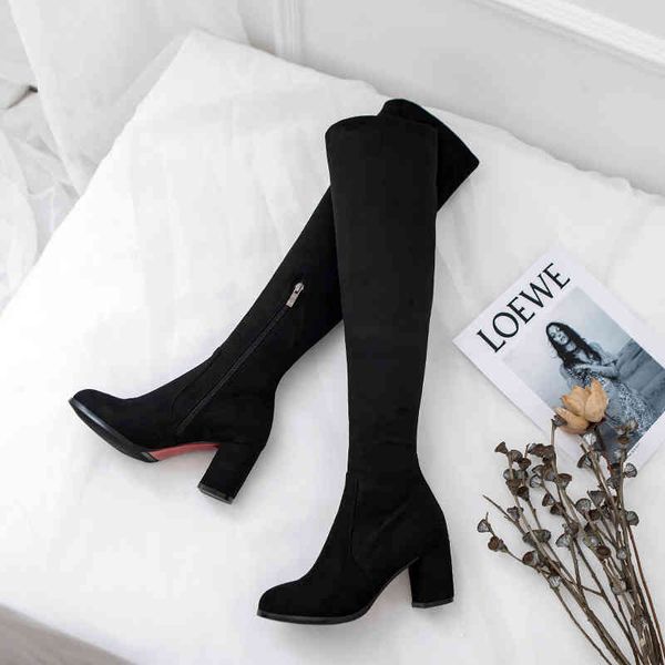 boots faux suede slim over the knee high women snow boots women's fashion t shoes woman yvfl, Black
boots faux suede slim over the knee high women snow boots women's fashion t shoes woman yvfl, Black