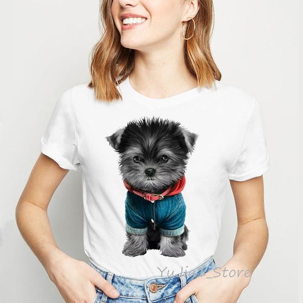 adorable yorkies dog printed tshirt women lovely animal print tee shirt femme white t shirt girls casual
adorable yorkies dog printed tshirt women lovely animal print tee shirt femme white t shirt girls casual