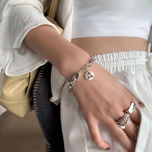 charm bracelets korean tide contracted bracelet silver retro bead wholesale for women, Golden;silver
charm bracelets korean tide contracted bracelet silver retro bead wholesale for women, Golden;silver