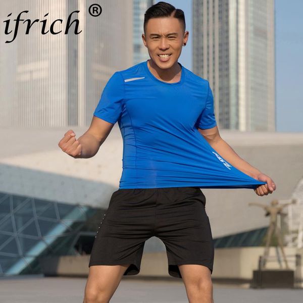 men's tracksuits 2 pieces compression quick dry tight tracksuit men fashion short sleeve blue black tshirt shorts suit male o-neck t cl, Gray
men's tracksuits 2 pieces compression quick dry tight tracksuit men fashion short sleeve blue black tshirt shorts suit male o-neck t cl, Gray