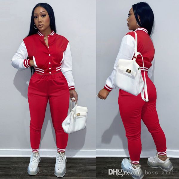 designer women sweatsuit set tracksuits fall jackets two piece outfits set sport joggers pants baseball sportswear jog suit varsity suits, Gray
designer women sweatsuit set tracksuits fall jackets two piece outfits set sport joggers pants baseball sportswear jog suit varsity suits, Gray