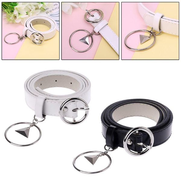 women round buckle belts leisure jeans belt buckle pin strap belt triangle rings 28gd, Black;brown
women round buckle belts leisure jeans belt buckle pin strap belt triangle rings 28gd, Black;brown