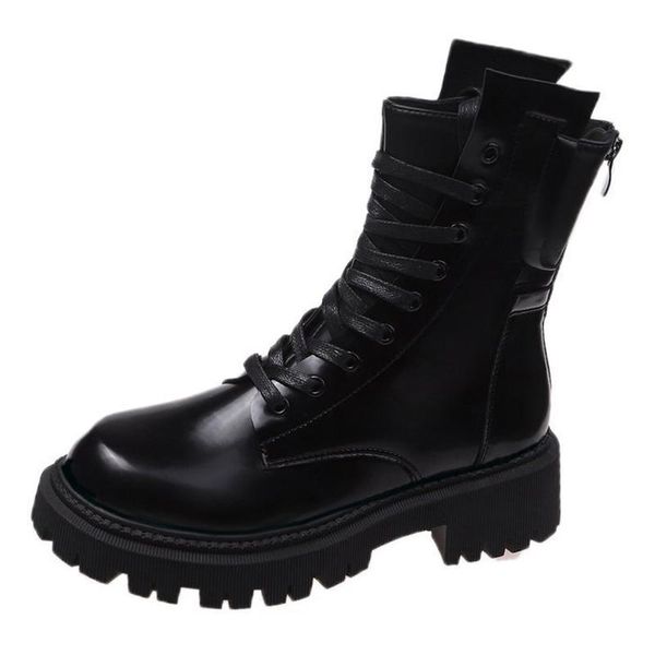 boots 2021 autumn and winter all-match casual mid-tube non-slip fashion trend women's, Black
boots 2021 autumn and winter all-match casual mid-tube non-slip fashion trend women's, Black