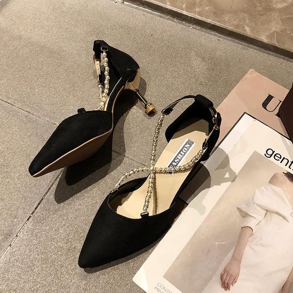 dress shoes woman 2021 summer sandals women square high heels pumps female hight ladies flock point toe u22-50, Black
dress shoes woman 2021 summer sandals women square high heels pumps female hight ladies flock point toe u22-50, Black