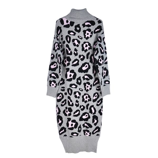 women's taotrees fall turtleneck leopard patchwork sweater knit dress without l3mz, Black;gray
women's taotrees fall turtleneck leopard patchwork sweater knit dress without l3mz, Black;gray