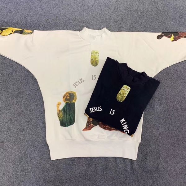 2021 new pullovers homens de uma pea sem costura gola alta 1:1 melhor qualidade kanye west jesus rei sweatshirts pqxv, Black
2021 new pullovers homens de uma pea sem costura gola alta 1:1 melhor qualidade kanye west jesus rei sweatshirts pqxv, Black