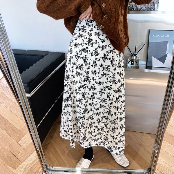 summer 2021 new a-line boho chiffon stretch high waist long femme elegant faldas jupe saia women floral skirt r21o, Black
summer 2021 new a-line boho chiffon stretch high waist long femme elegant faldas jupe saia women floral skirt r21o, Black