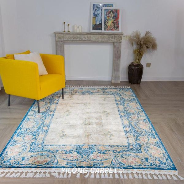 carpets yilong 5.6'x8.3' traditional kashmir silk handmade persian oriental area carpet rug (cqg28a5.6x8.3)
carpets yilong 5.6'x8.3' traditional kashmir silk handmade persian oriental area carpet rug (cqg28a5.6x8.3)