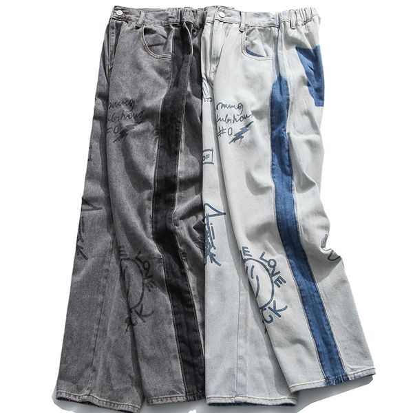 2021 new vintage washed hip hop streetwear pattern side striped denim 100% cotton autumn jeans for men couple pants 6irr, Blue
2021 new vintage washed hip hop streetwear pattern side striped denim 100% cotton autumn jeans for men couple pants 6irr, Blue