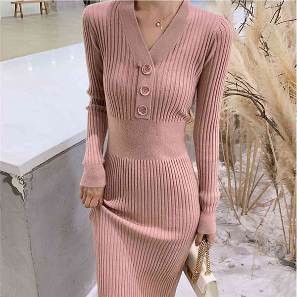 casual dresses dresses single-breasted autumn winter midi sweater women bodycon long sleeve female basic knitted dress nh3v, Black;gray
casual dresses dresses single-breasted autumn winter midi sweater women bodycon long sleeve female basic knitted dress nh3v, Black;gray