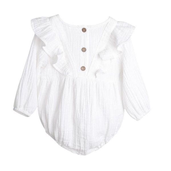 rompers ruffle romper bodysuit clothes born infant baby boy girl cute solid linen button soft lively ropa tecien nacido, Blue
rompers ruffle romper bodysuit clothes born infant baby boy girl cute solid linen button soft lively ropa tecien nacido, Blue
