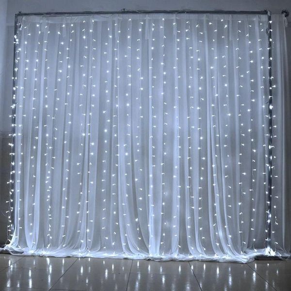 strings 3m*6m 608led icicle window curtain string fairy light xmas christmas wedding garden party garland home decor 220v-blue/white
strings 3m*6m 608led icicle window curtain string fairy light xmas christmas wedding garden party garland home decor 220v-blue/white
